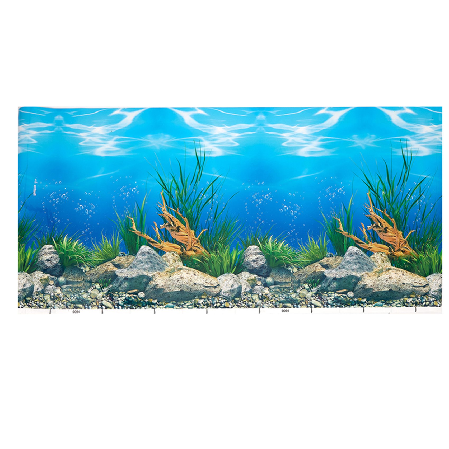 Aquarium Fish Wallpaper Hd - AS94-กระดาษพื้นหลังตู้ปลา ภาพ HD 7D วอลเปเปอร์ตู้ปลาสามมิติ ภาพพื้นหลังแบบวาดสองด้าน