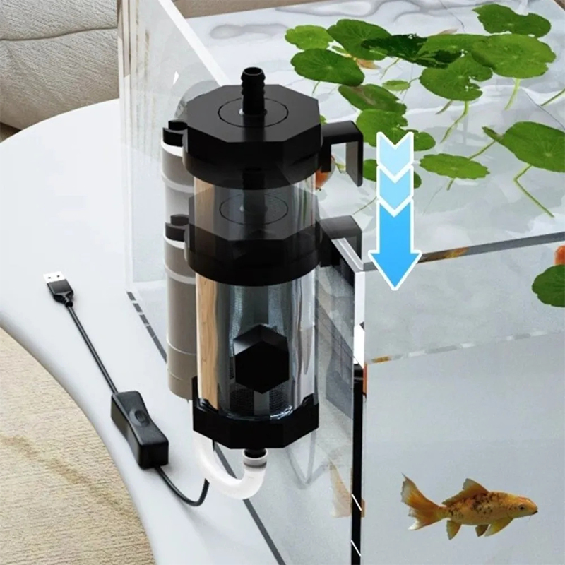 ปั๊มดูดอุจจาระในตู้ปลาไฟฟ้าแบบ - Aquarium Fish Waste Collector บทวิจารณ์และราคา