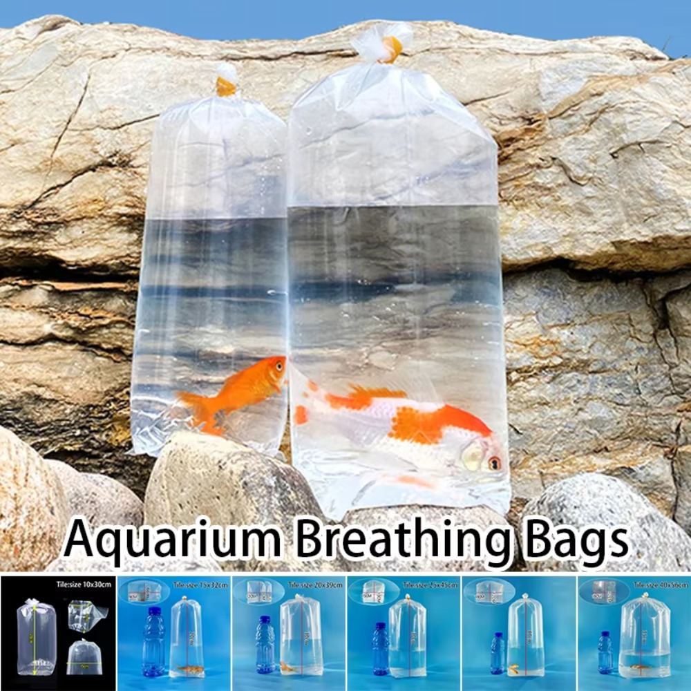 ถุงลมสำหรับตู้ปลา 50 ชิ้น ถุงข - Aquarium Fish Delivery บทวิจารณ์และราคา