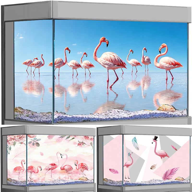 สติกเกอร์พื้นหลังตู้ปลา 3 มิติ - Aquarium Fish Wallpaper Hd บทวิจารณ์และราคา