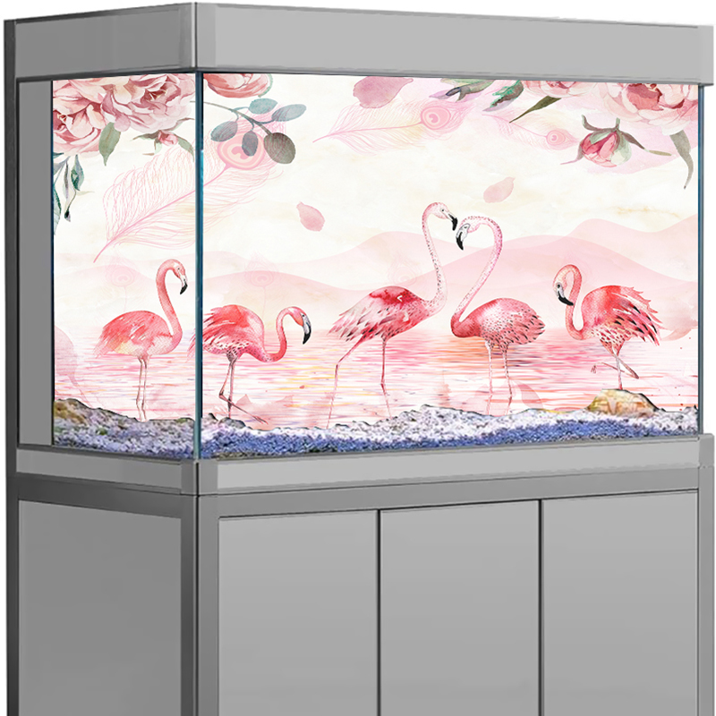 สติกเกอร์พื้นหลังตู้ปลา 3 มิติ - Aquarium Fish Wallpaper Hd บทวิจารณ์และราคา