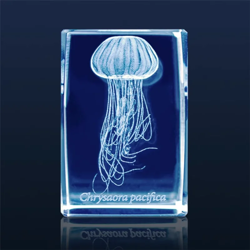 Gashapon แมงกะพรุน3D คริสตัลทร - Aquarium Fish Japan บทวิจารณ์และราคา