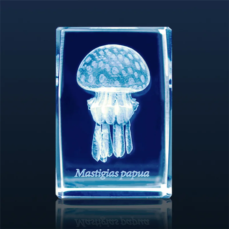 Gashapon แมงกะพรุน3D คริสตัลทร - Aquarium Fish Japan บทวิจารณ์และราคา