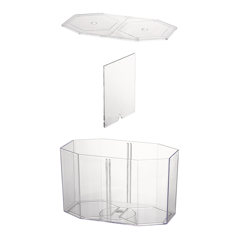 อะคริลิคสองแยก Guppy Fish Tank - Aquarium Goldfish บทวิจารณ์และราคา