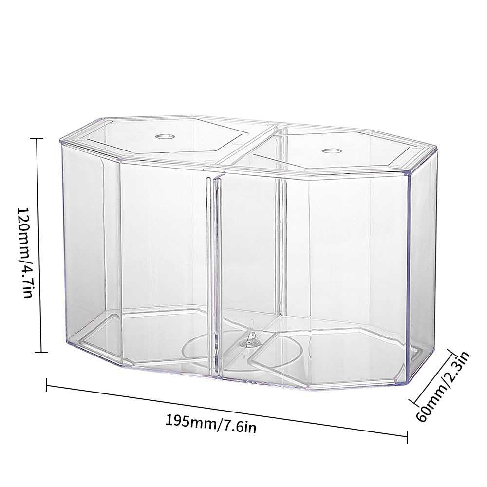 อะคริลิคสองแยก Guppy Fish Tank - Aquarium Goldfish บทวิจารณ์และราคา