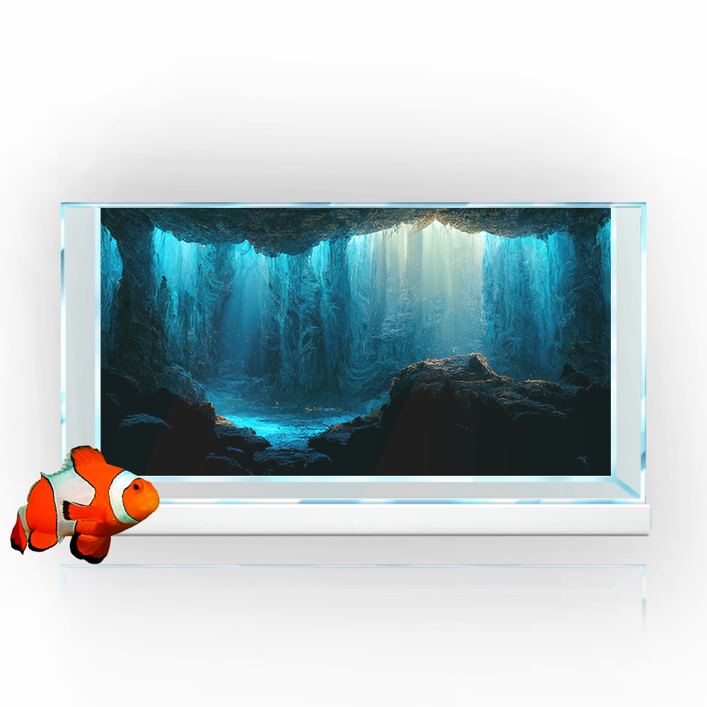 Aquarium พื้นหลังสติกเกอร์ใต้น - Aquarium Fish Wallpaper Hd บทวิจารณ์และราคา