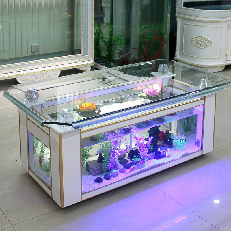 ตู้ปลาตั้งโต๊ะทรงสี่เหลี่ยมผืน - Aquarium Goldfish บทวิจารณ์และราคา