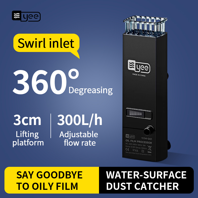 3W Aquarium Surface Oil Skimme - Aquarium Fish Waste Collector บทวิจารณ์และราคา