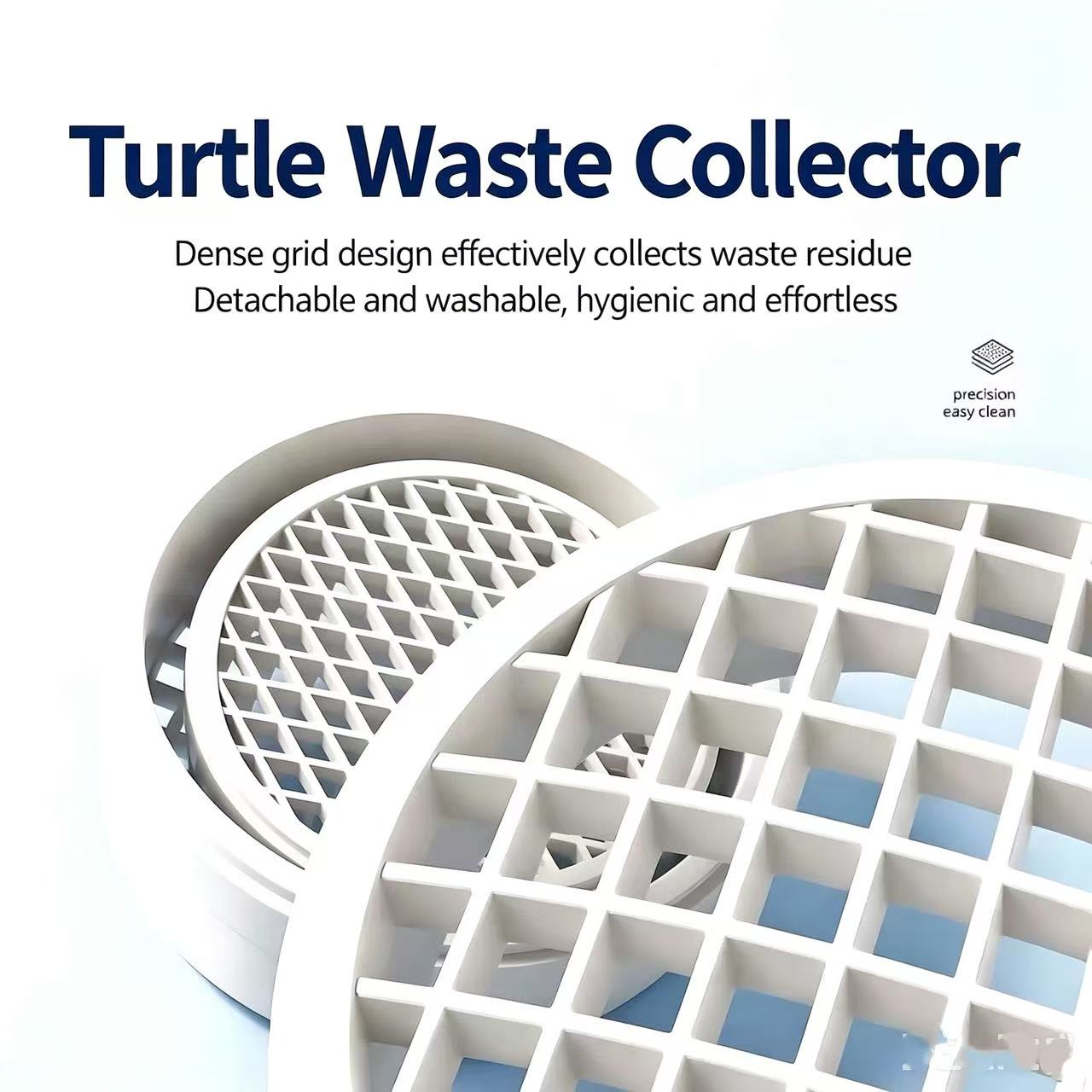 เครื่องเก็บอุจจาระเต่าแบบถอดได - Aquarium Fish Waste Collector บทวิจารณ์และราคา