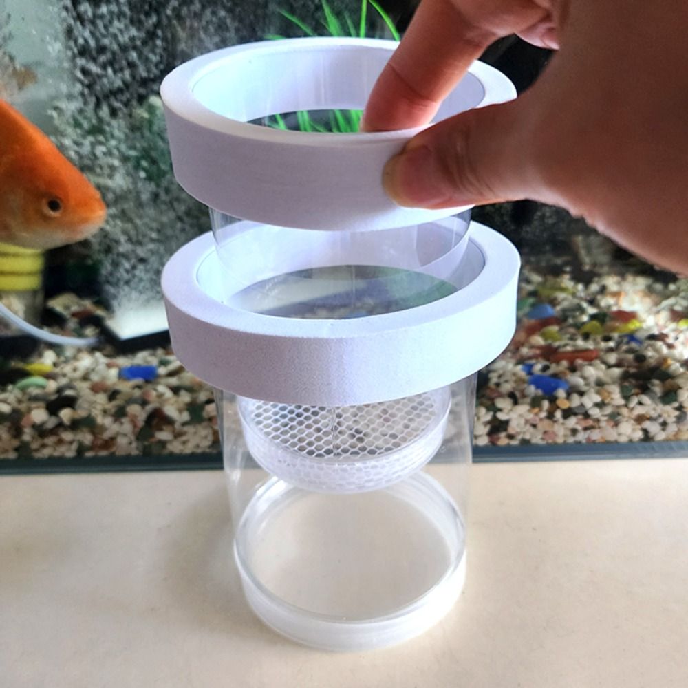พลาสติกลอยปลา Breeding การแยกก - Aquarium Fish Waste Collector บทวิจารณ์และราคา