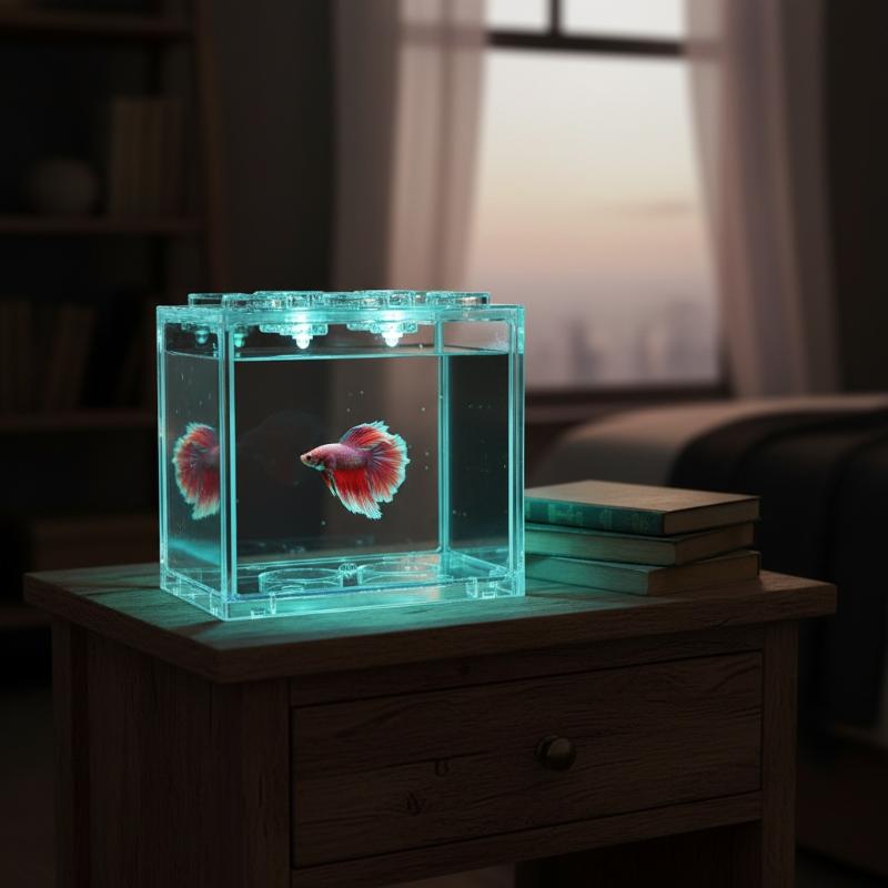 ตู้ปลาอะคริลิกขนาดเล็กแบบซ้อนไ - Aquarium Goldfish บทวิจารณ์และราคา