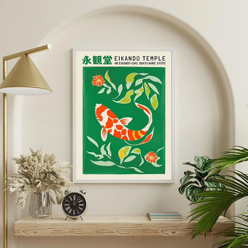 ญี่ปุ่นความงามปลาโปสเตอร์ Toky - Aquarium Fish Japan บทวิจารณ์และราคา