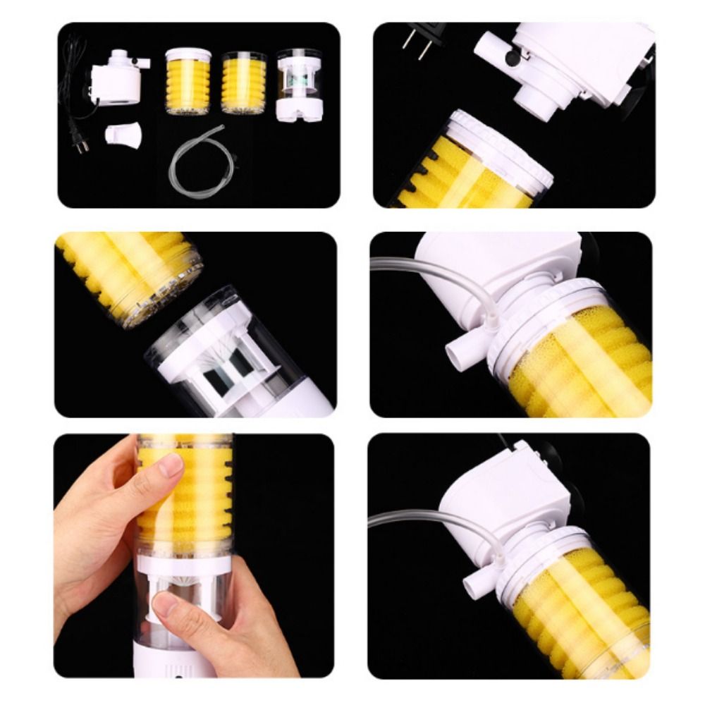 ตู้ปลาแบบเงียบพร้อมระบบกรองในต - Aquarium Fish Waste Collector บทวิจารณ์และราคา