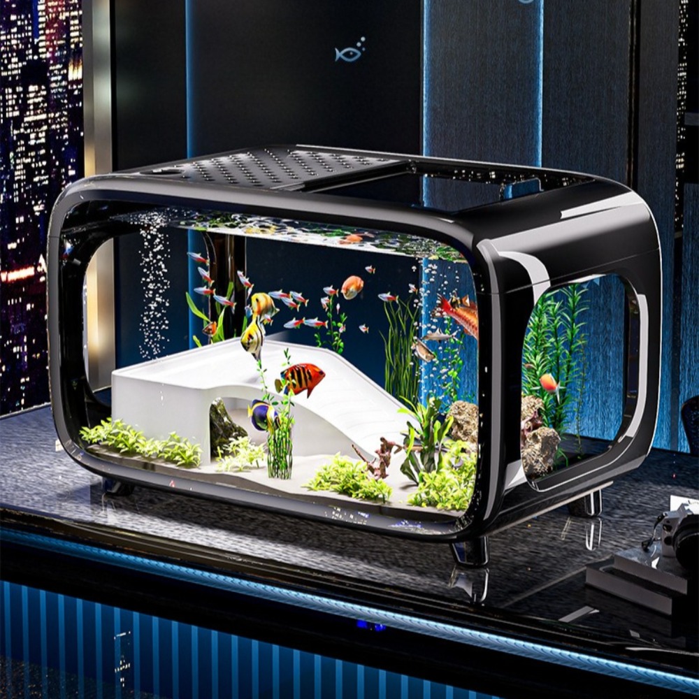 ตู้ปลาหรูหราใส ทนทาน ตกแต่งห้อ - Aquarium Goldfish บทวิจารณ์และราคา