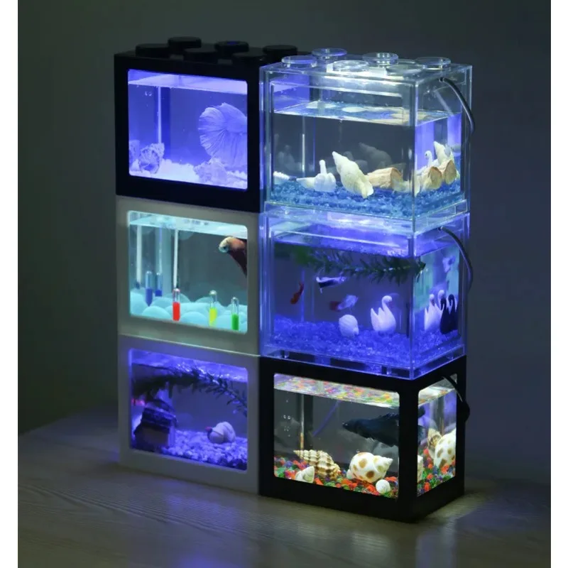 1L USB LED Desktop Mini Aquari - Aquarium Fish For Sale บทวิจารณ์และราคา